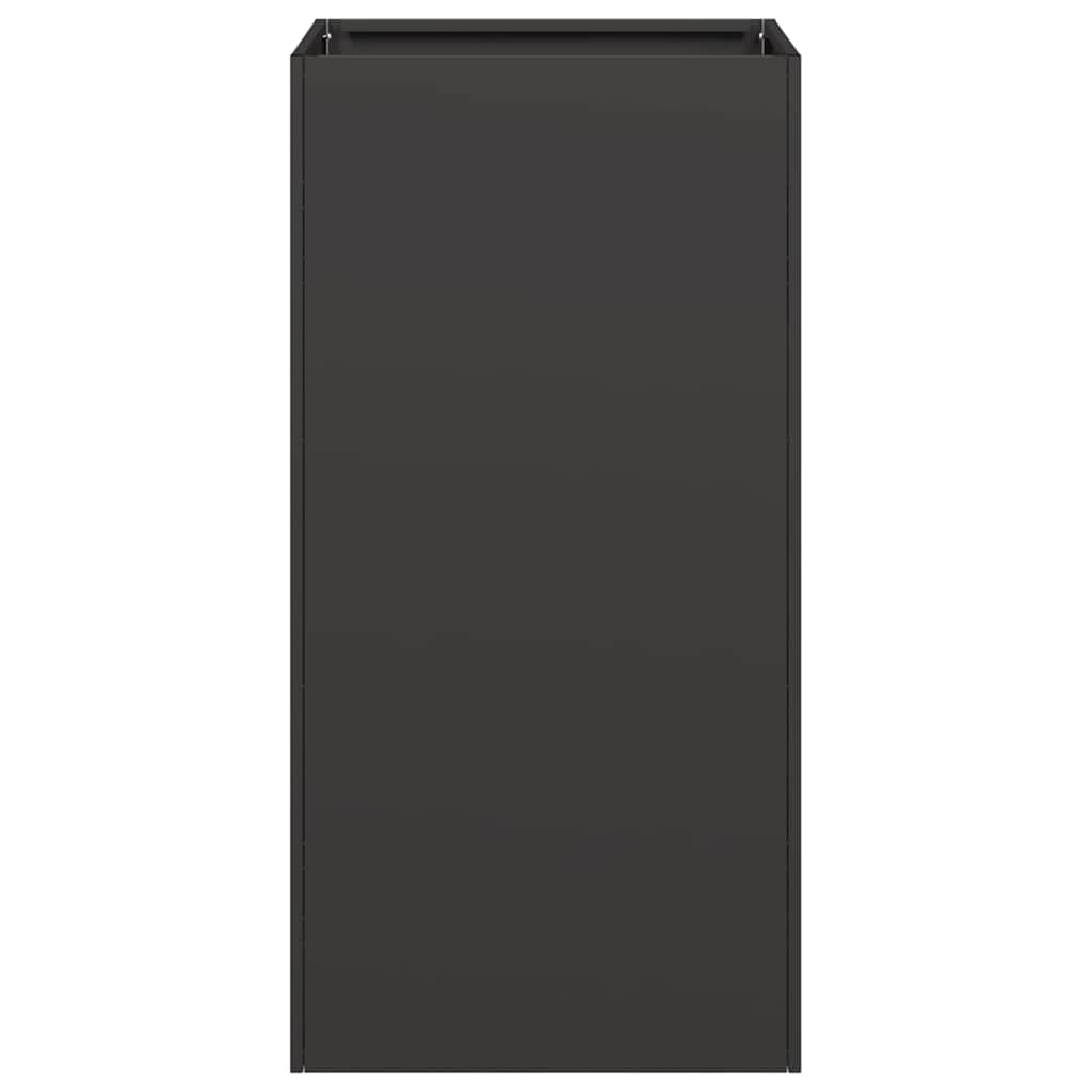 plantekasse 40x40x80 cm koldvalset stål sort