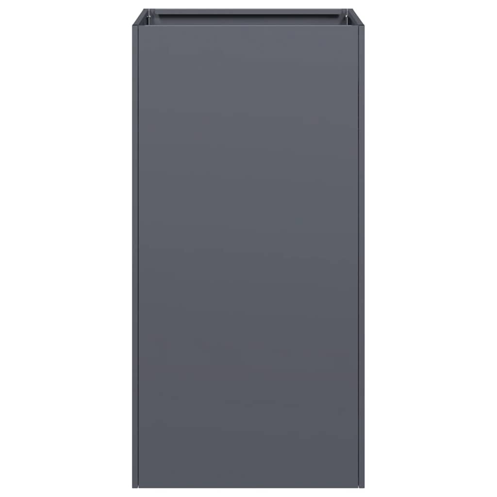 plantekasse 40x40x80 cm koldvalset stål antracitgrå