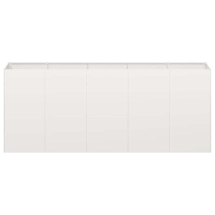 plantekasse 200x40x80 cm rustfrit stål