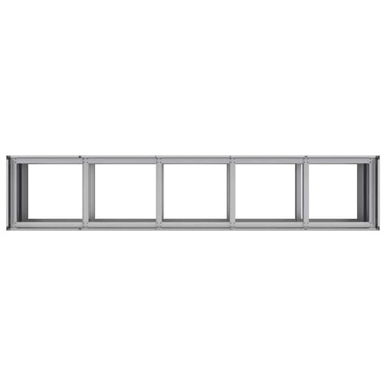 plantekasse 200x40x80 cm galvaniseret stål