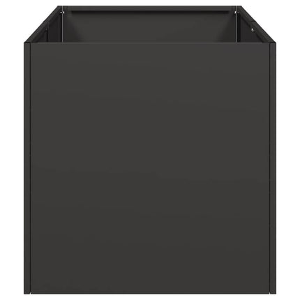 plantekasse 40x80x40 cm koldvalset stål sort