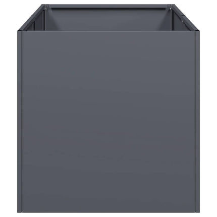 plantekasse 40x80x40 cm koldvalset stål antracitgrå