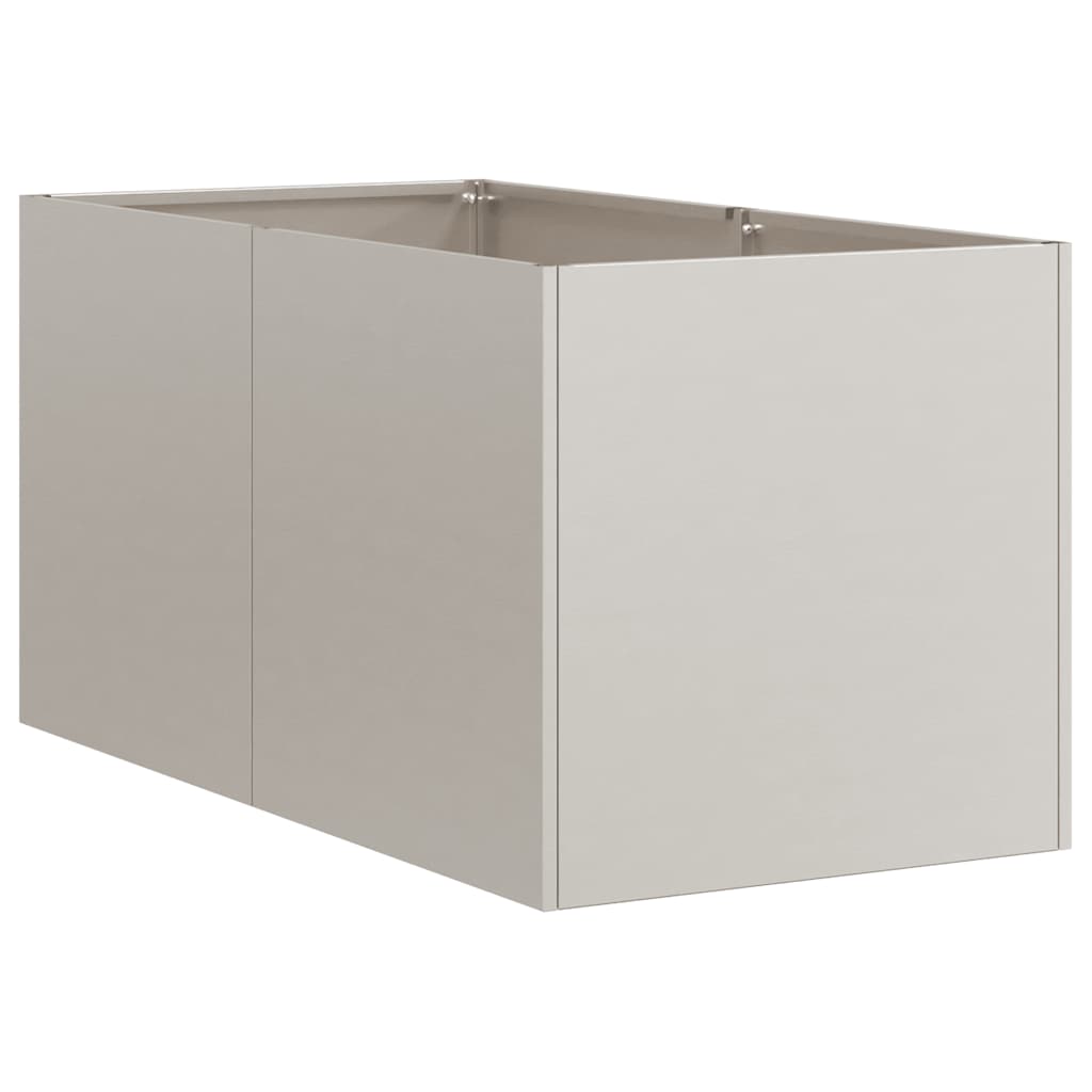 plantekasse rustfarvet 40x80x40 cm forvitringsstål