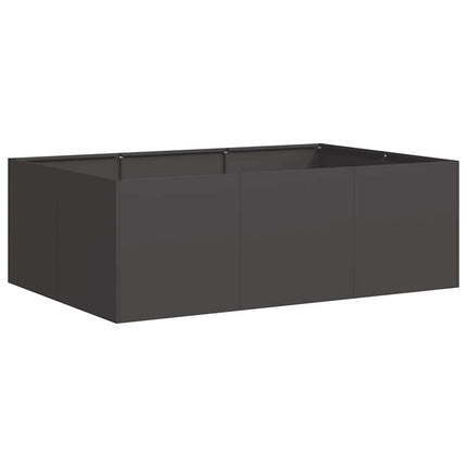 plantekasse 120x80x40 cm stål sort