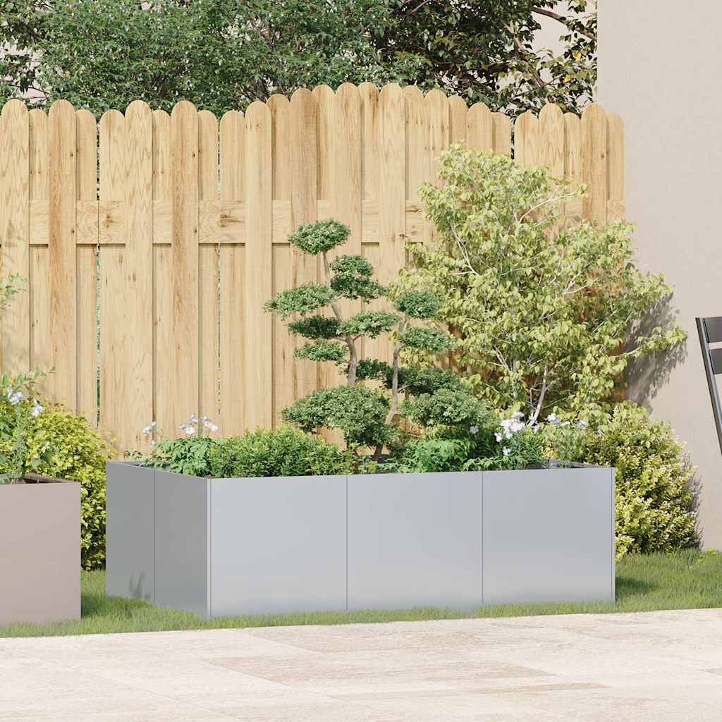 plantekasse 120x80x40 cm galvaniseret stål