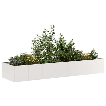 plantekasse 280x80x40 cm rustfrit stål