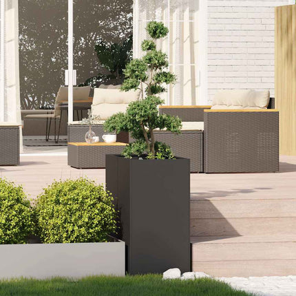 plantekasse 40x80x80 cm stål sort