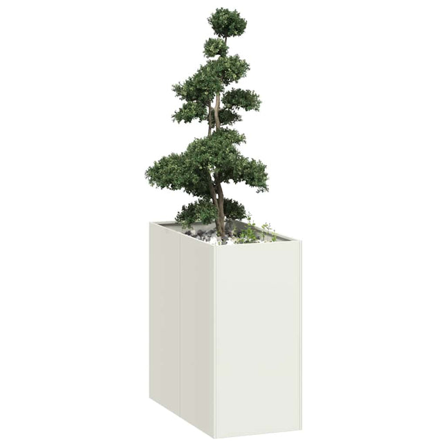 plantekasse 40x80x80 cm stål hvid