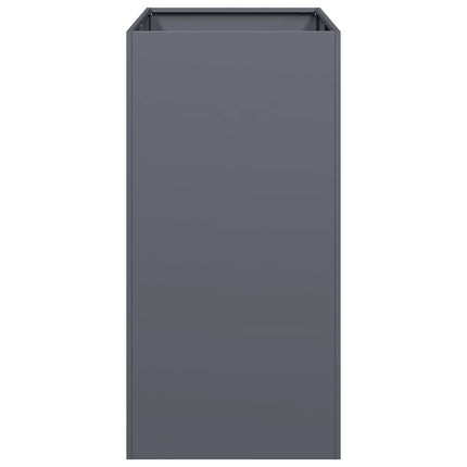 plantekasse 40x80x80 cm stål antracitgrå
