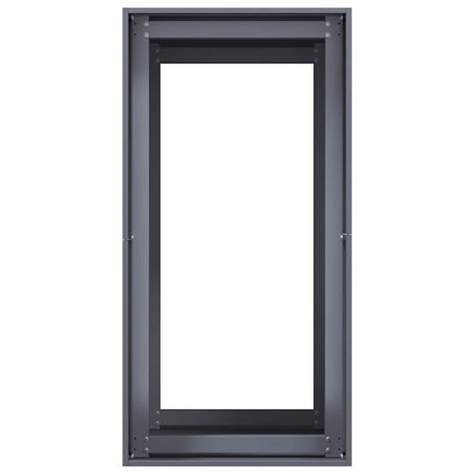 plantekasse 40x80x80 cm stål antracitgrå