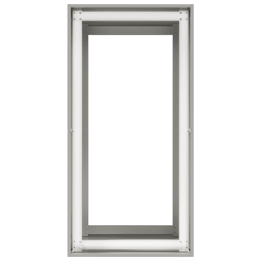 plantekasse 40x80x80 cm rustfrit stål