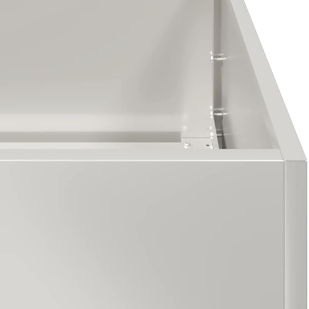 plantekasse 40x80x80 cm rustfrit stål