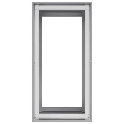 plantekasse 40x80x80 cm galvaniseret stål