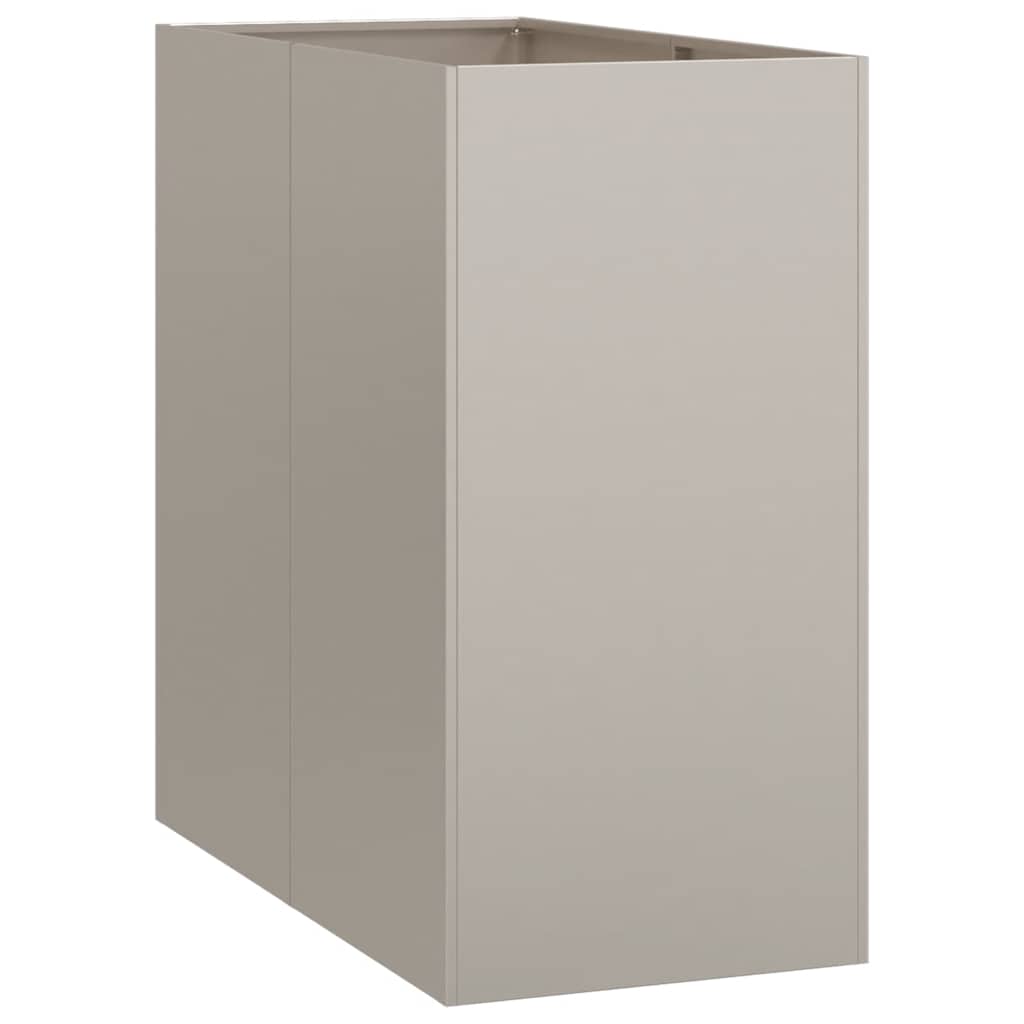 plantekasse rustfarvet 40x80x80 cm forvitringsstål