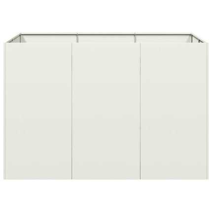 plantekasse 120x80x80 cm stål hvid