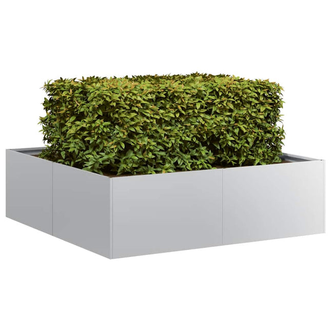 plantekasse 100x100x30 cm galvaniseret stål