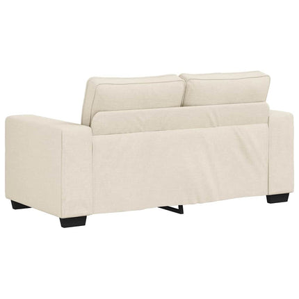 Sofa 3 stk. Beige Linned-blandet stof