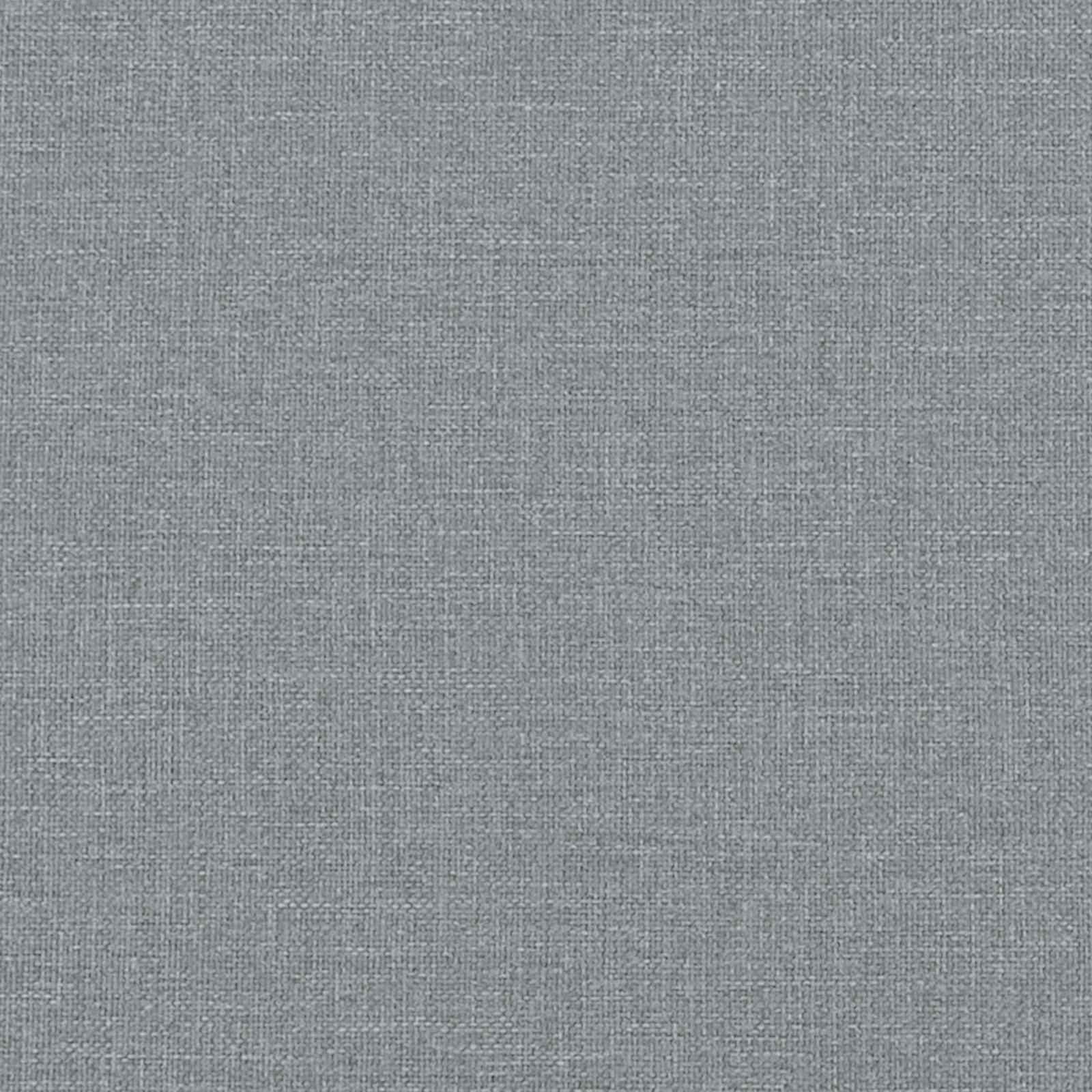 Sofa 3 pcs Lysegrå Linned-blandet stof