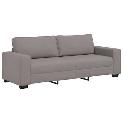 sofasæt 2 dele med hynder stof gråbrun