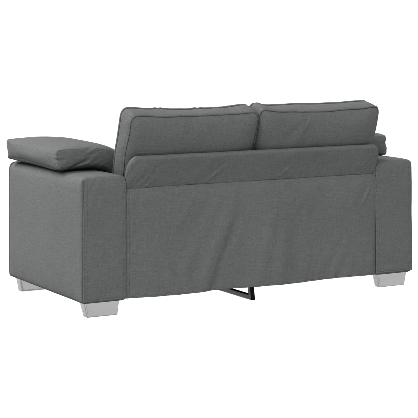 Sofa Sæt 2 pcs Mørkegrå 219 x 77 x 82 cm Stof