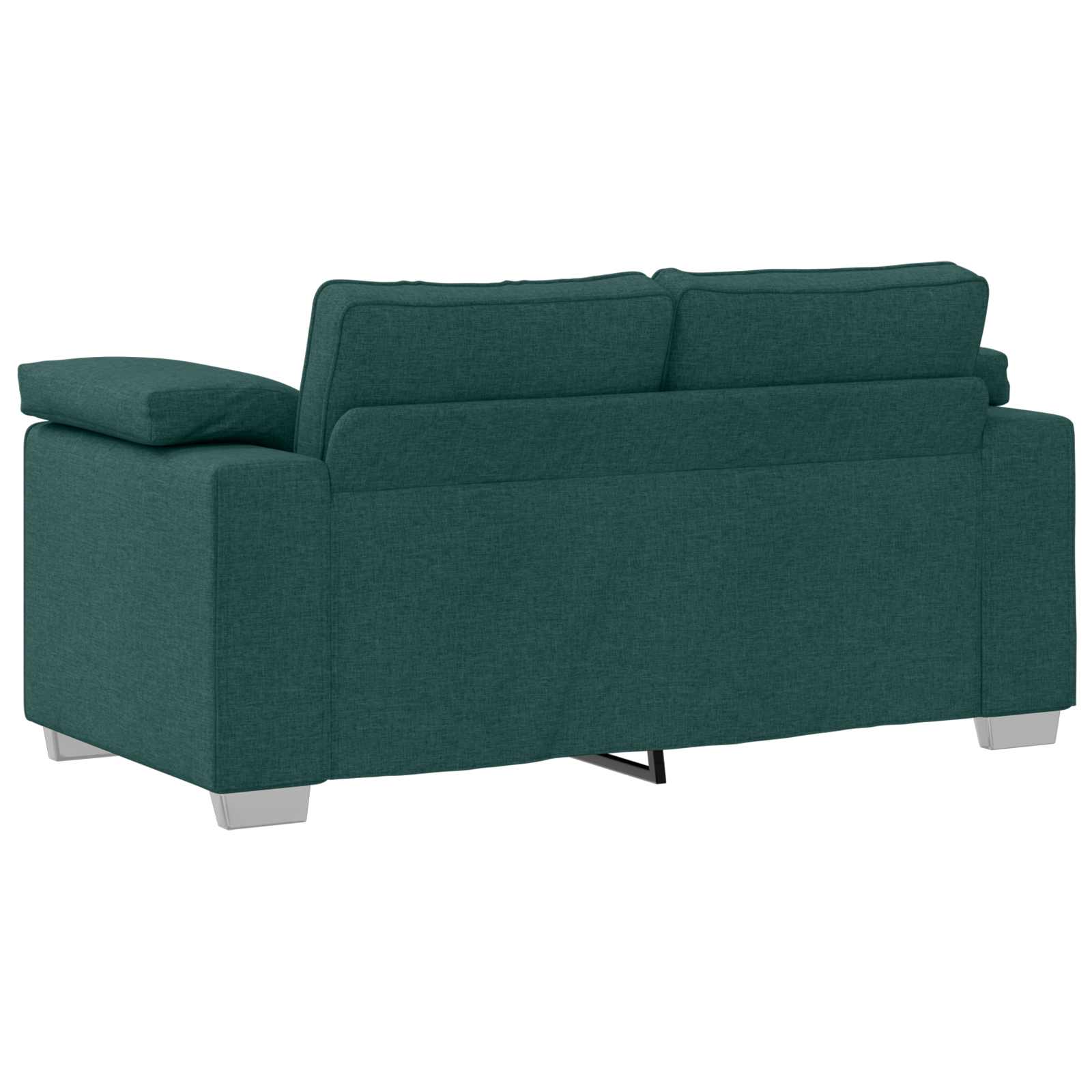 Sofa Sæt 2 pcs Mørkegrøn 219 x 77 x 82 cm Stof