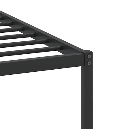 sengeramme 75x190 cm uden madras konstrueret træ røget eg