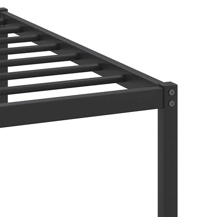 sengeramme 100x200 cm uden madras konstrueret træ røget eg