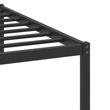 sengeramme uden madras 107x203 cm konstrueret træ røget eg