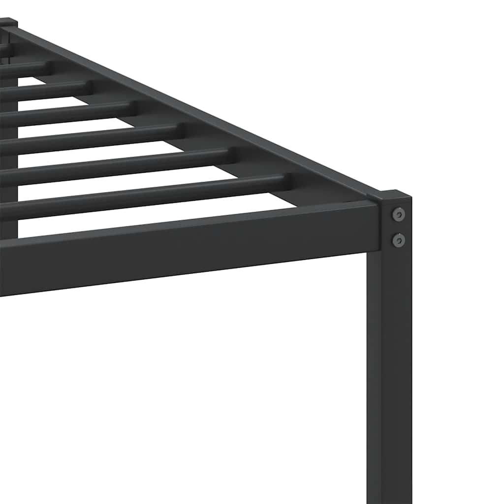 sengeramme uden madras 107x203 cm konstrueret træ røget eg