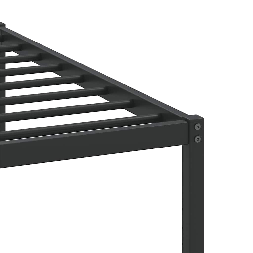 sengeramme uden madras 160x200 cm konstrueret træ røget eg