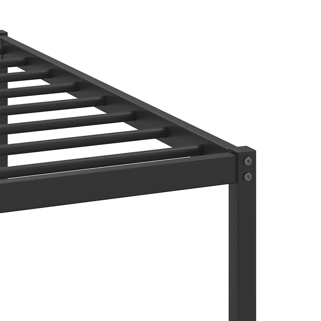 sengeramme uden madras 200x200 cm konstrueret træ røget eg