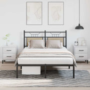 sengeramme 120x200 cm uden madras konstrueret træ sonoma-eg