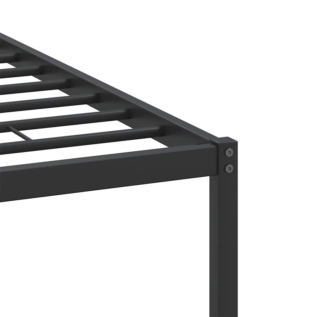 sengeramme 137x190 cm uden madras konstrueret træ sonoma-eg