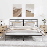 sengeramme uden madras 183x203 cm konstrueret træ sonoma-eg