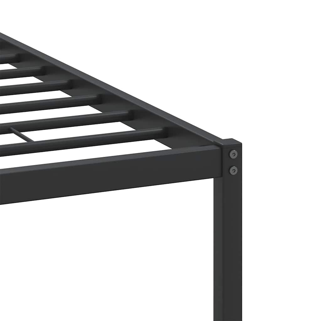sengeramme 120x190 cm uden madras konstrueret træ brunt eg