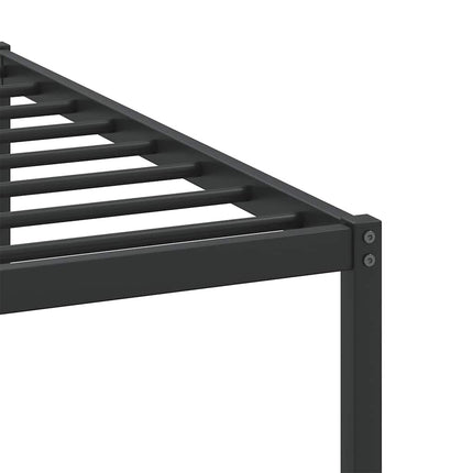 sengeramme 160x200 cm uden madras konstrueret træ brunt eg