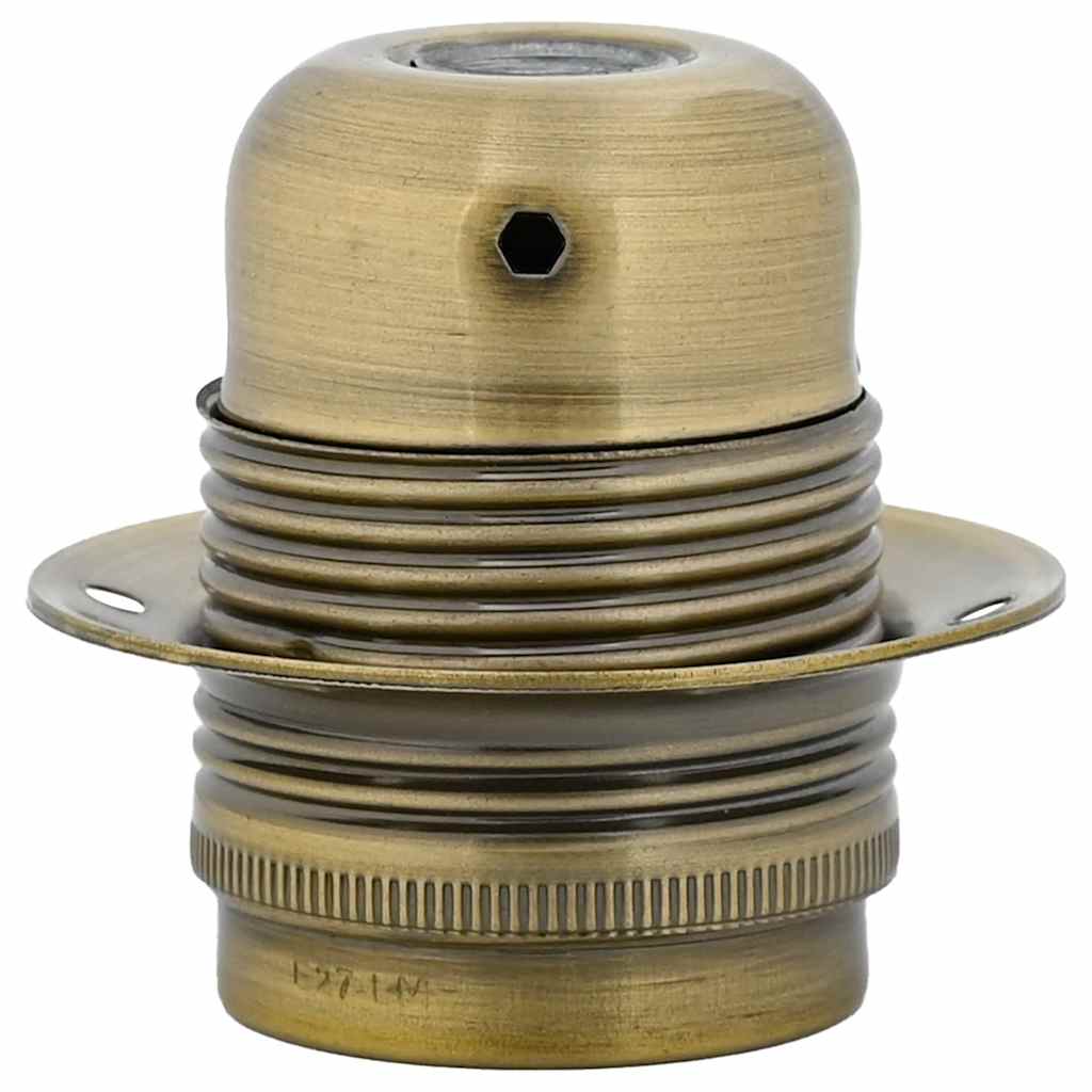 lampeholdere 2 stk bronze E27