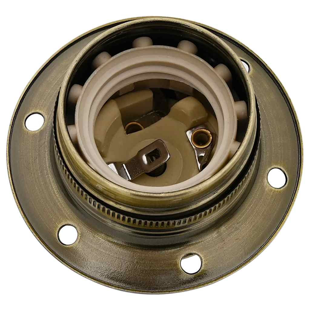 lampeholdere 2 stk bronze E27