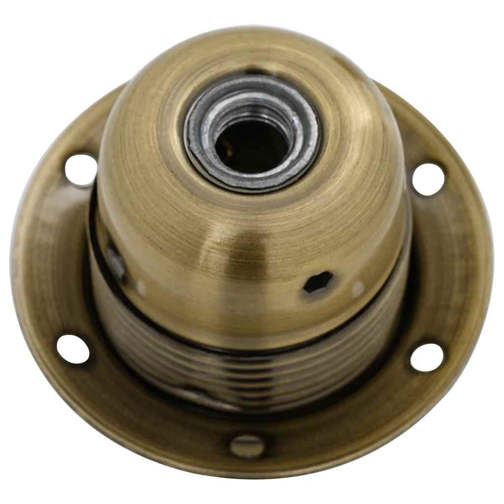 lampeholdere 2 stk bronze E27