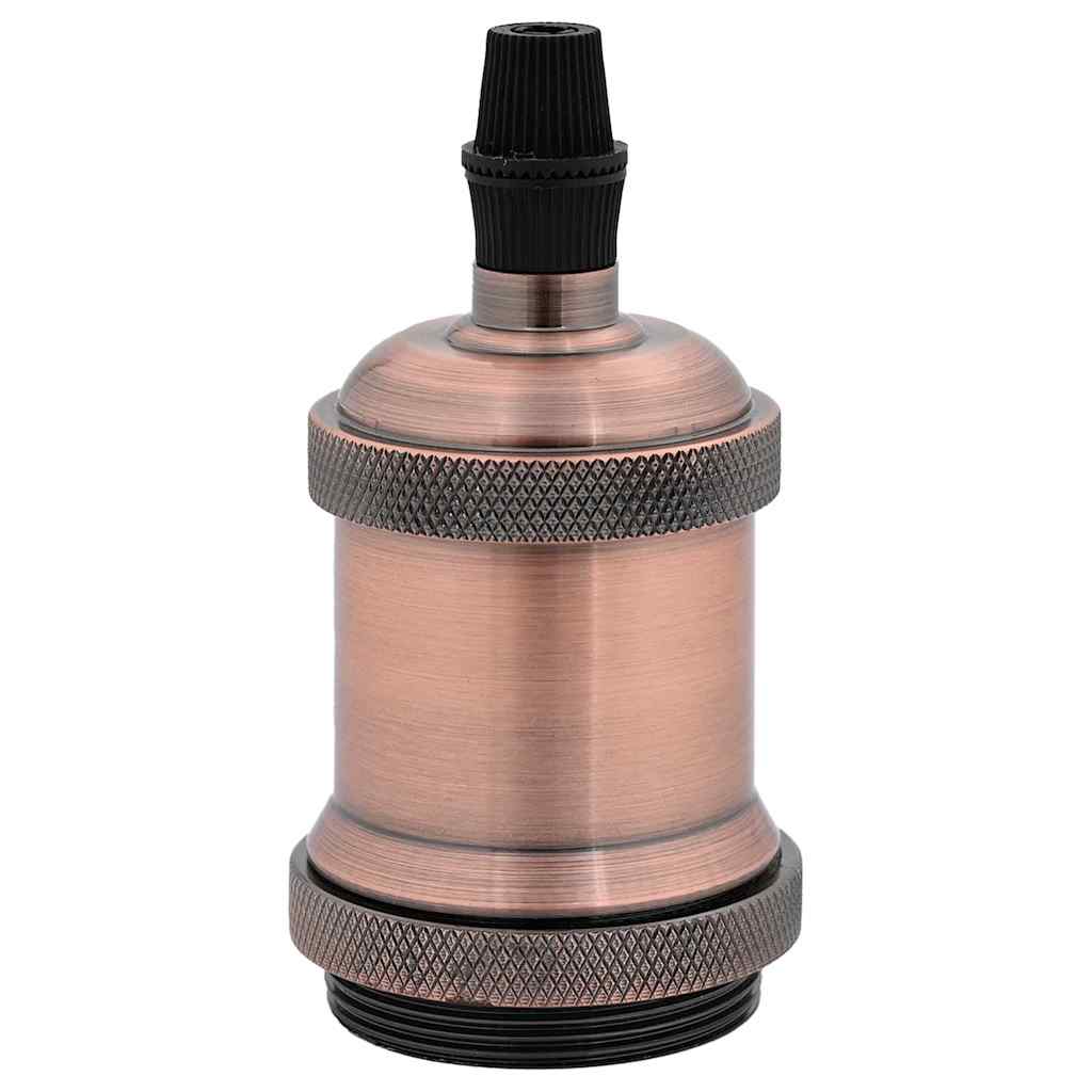 lampeholdere 2 stk rød bronze E27