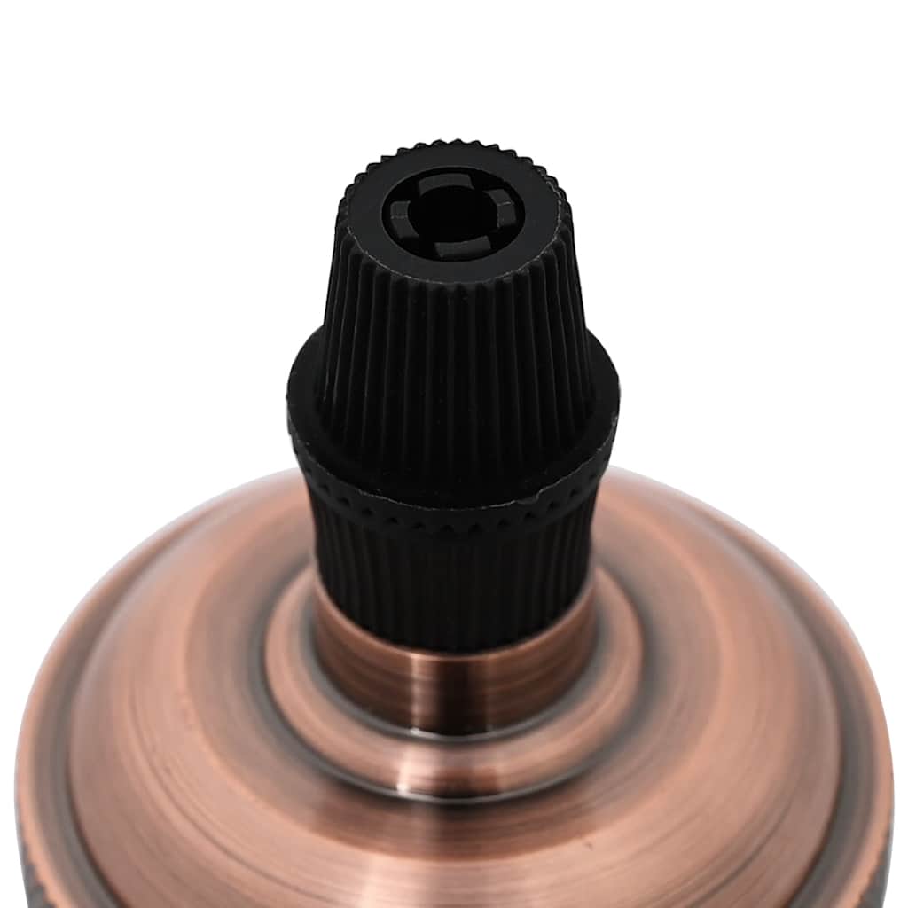 lampeholdere 2 stk rød bronze E27