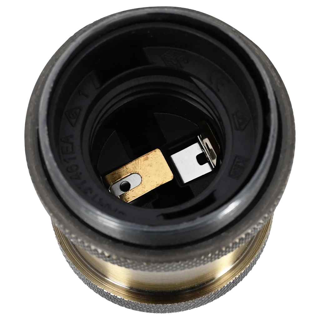 lampeholdere 2 stk bronze E27