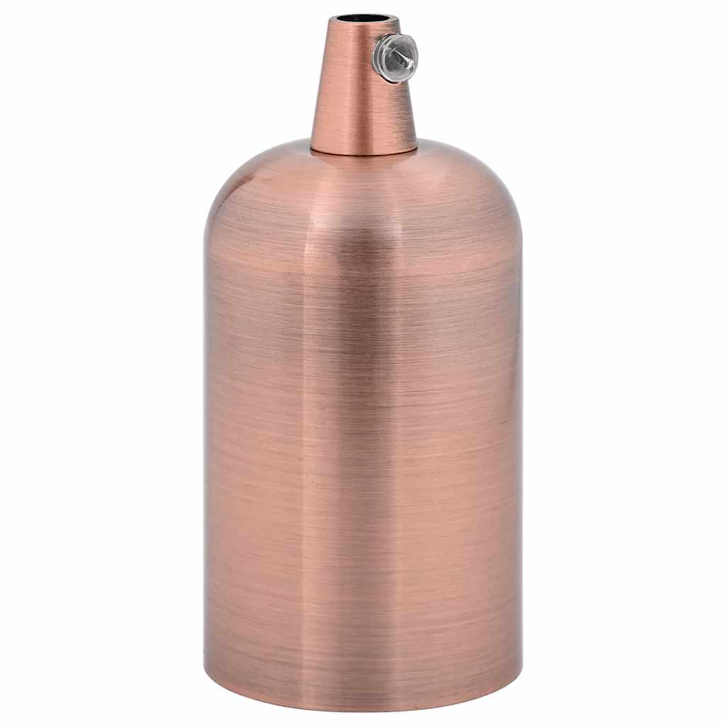 lampeholdere 2 stk rød bronze E27