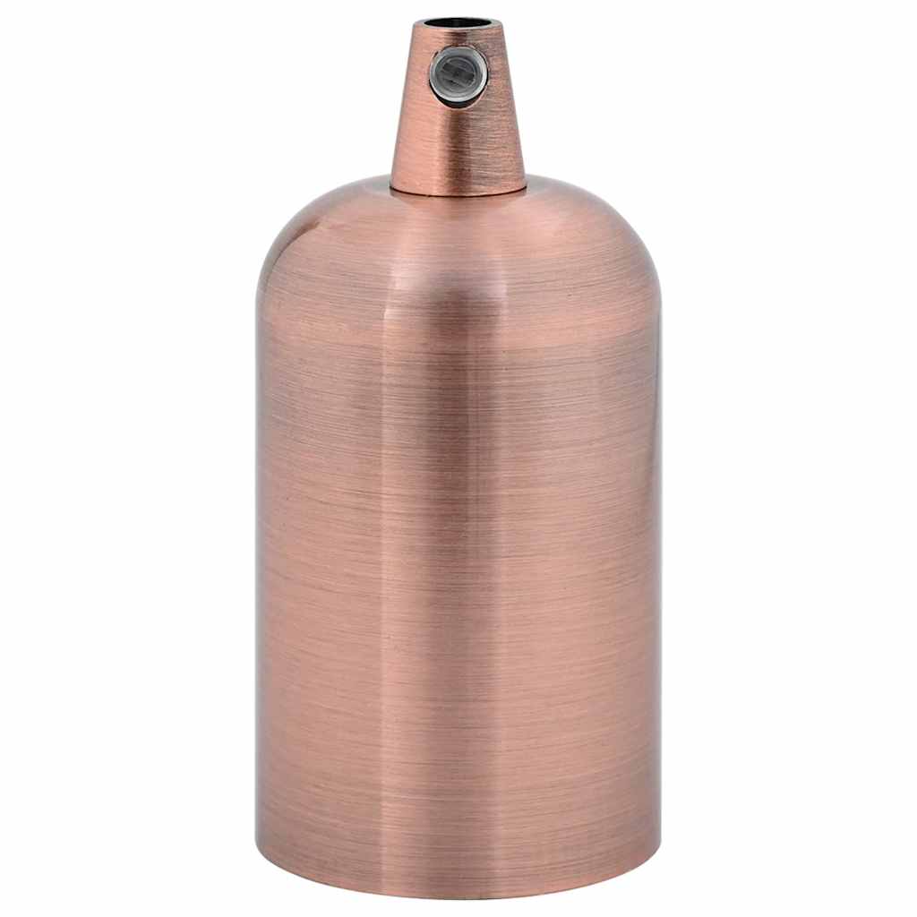 lampeholdere 2 stk rød bronze E27