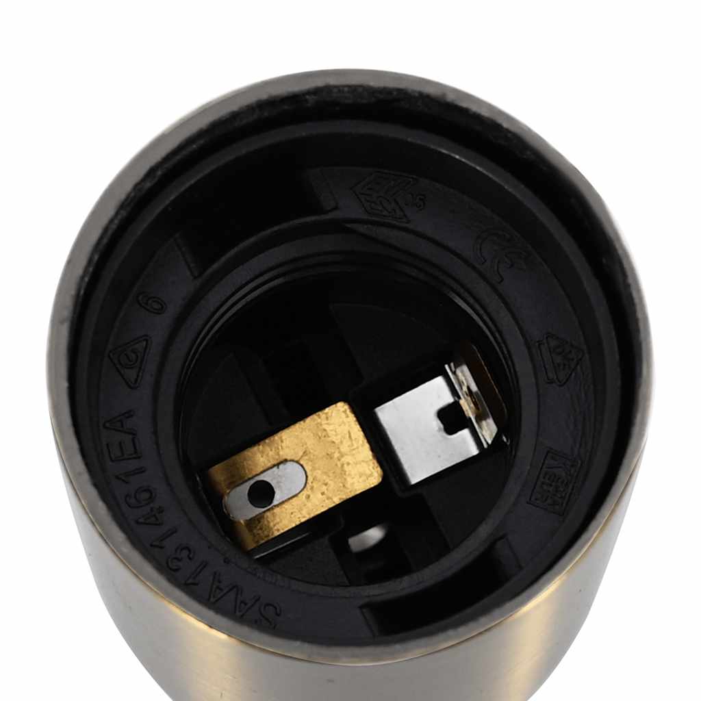 lampeholdere 2 stk bronze E27