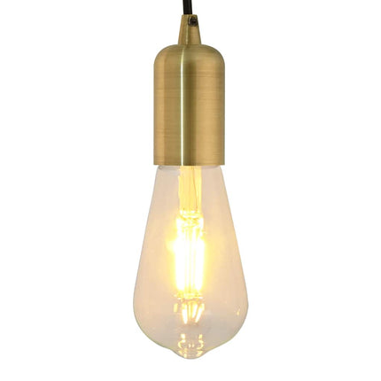lampeholdere 2 stk bronze E27