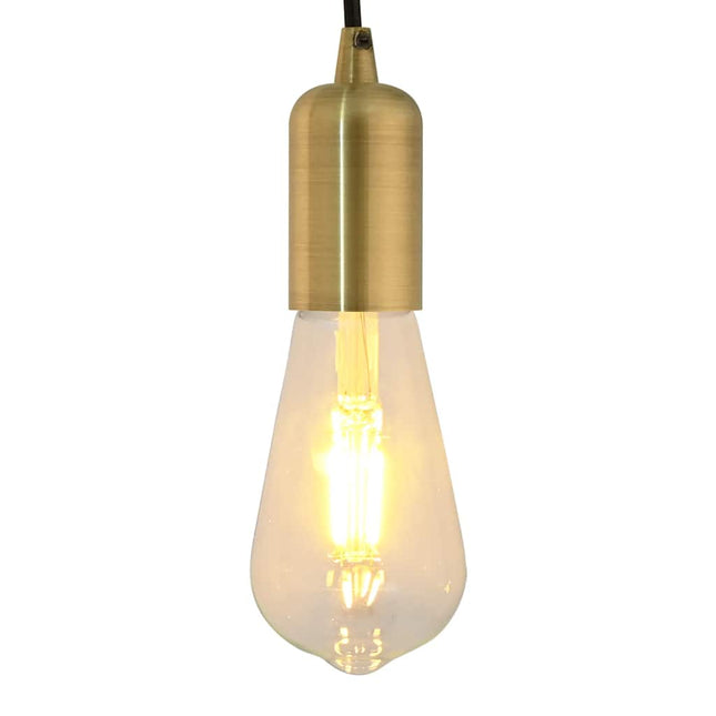 lampeholdere 2 stk bronze E27