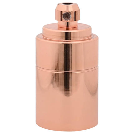 lampeholdere 2 stk rosaguld E27