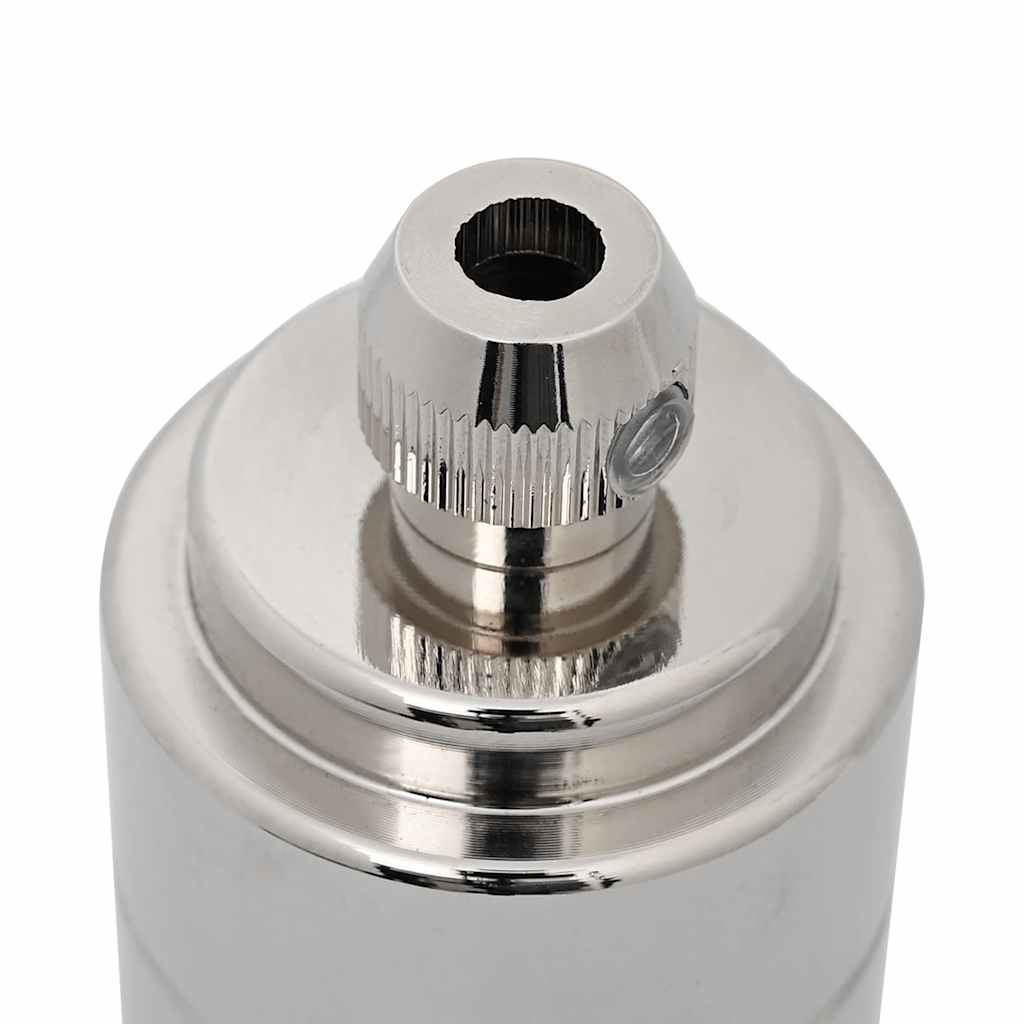 lampeholdere 2 stk forniklet satin E27