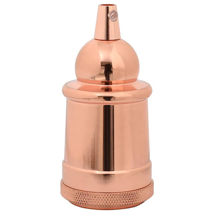 lampeholdere 2 stk rosaguld E27